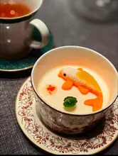 骨瓷製 洋風と和風兼用 デザートボウル【スープ用・おしゃれな食器】