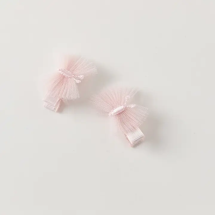 子供用バタフライデザインのカートゥーンヘアクリップ【新年のお祝い用】（セットアップ対応）