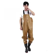 防水全身作業服【耐磨素材・男性用・作業用ブーツ対応】