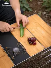 実木製両面使用可能なまな板【デスクトップユニット・ピクニック用・竹製】