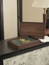 高級黒胡桃材の証明書収納ボックス【ハードシェル・天地蓋・家庭用】