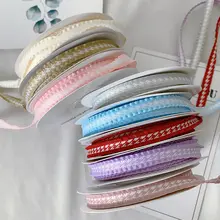 千鳥格子柄リボン【DIY用・花束やギフト包装に最適・極上の柔らかさ】