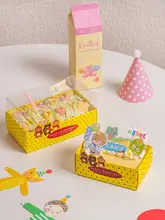 子供の日ケーキロール包装ボックス【半分サイズ・スイーツテイクアウト用】