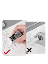 得力 消しゴム【クリーンタイプ・小学生用・少量の削り屑・色鉛筆・水彩用】