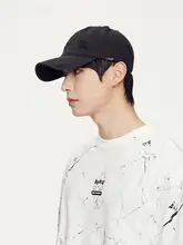 黒色のキャップ【春夏用・防晒・ソフトクラウン・トレンドスタイル】