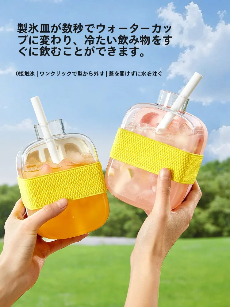 プレス式氷作りボトルでストレス軽減とリフレッシュを実現