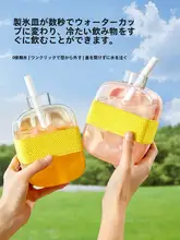 携帯便利！プレス式氷作りボトル【アイスブレイカー付き】