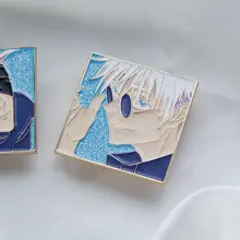 金属バッジ【呪術廻戦・五条悟・アクセサリー用】