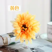 造花 サンフラワー＆デイジー【リビング装飾用・シングルステム・インテリア用】