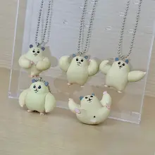 筋肉ハムスターのフィギュアストラップ【かわいい表情・ボディビルダー風】