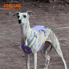 犬用 胸当て型ハーネス【中小型犬用・引き紐付き】
