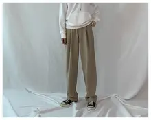 グレー ハーレムパンツ【フィット・ゆったりしたシルエット・レディース】