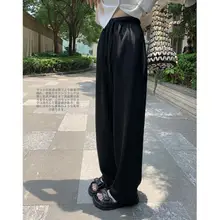 高品質マットサテン生地の涼感パンツ【軽量・滑らかな手触り】