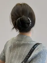 イミテーションパールU字型ヘアピン、高級ヘアピン