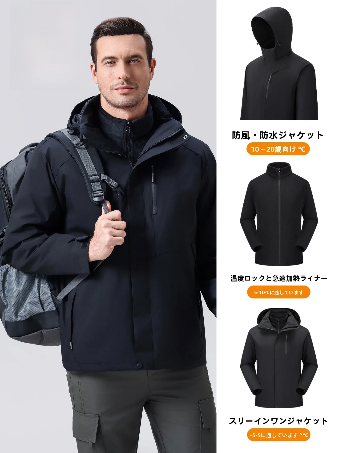 メンズアウトドアジャケットを機能的で快適に使うには？