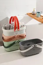 おしゃれな収納バスケット【持ち手付き・多用途・洗面用・バスパスケット】