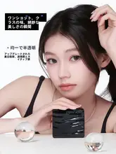 紫色パフ付き油取り紙【女性用・メイク直し・皮脂コントロール】