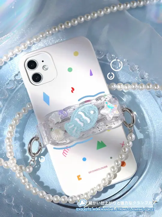 便利なスマホ用ストラップ【斜め掛け対応・軽量・取り外し可能】