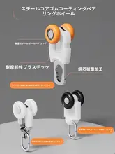 アルミ合金製 カーテンレール【静音・トップ装着・ダブルトラック】（セットアップ対応）