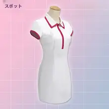電動ノコギリキャラクターのコスプレ衣装【ナース服・アニメスタイル】