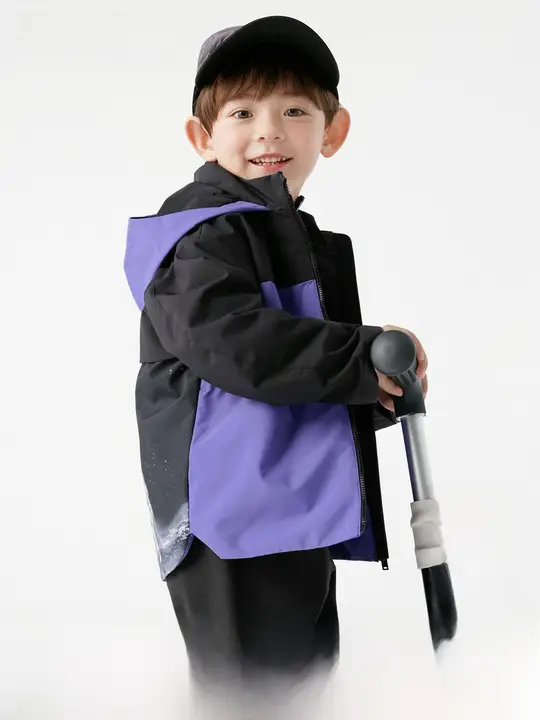 男の子用春秋向けフード付きアウター【ベビー・子供用・スポーツスタイル】