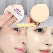 熊崽 メイク用スポンジ【乾湿両用・ファンデーション対応・正規品】