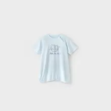 抑菌竹繊維 ラン精モダールのベビー用夏用睡袍【涼感・空調服】