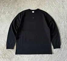 復古風デザインのアウトドア釣り用長袖Tシャ  ツ【重厚な横織り綿素材】