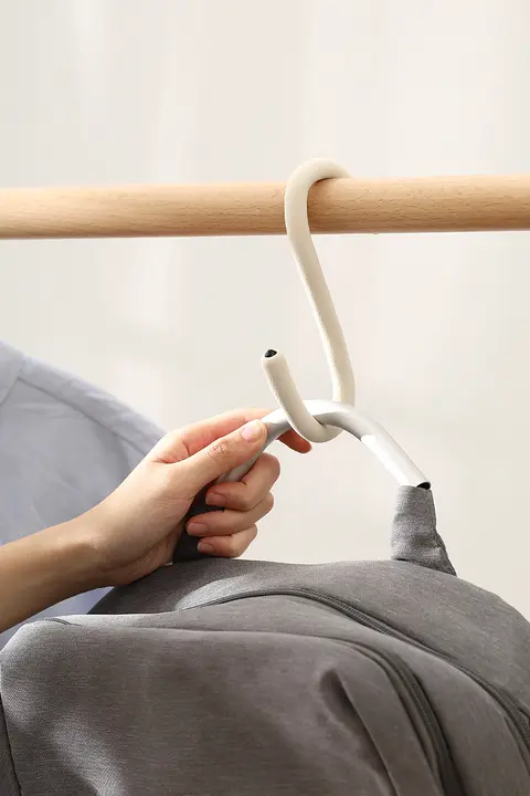 自由に曲げられるS型フック【多用途・スマホスタンド・クローゼット用】