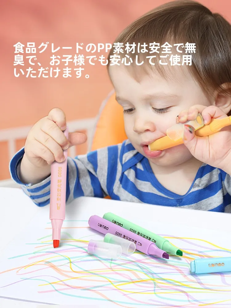 ハイライトペンをどう選ぶ？マカロンカラーの6色セットが学生のノートに与える、心の変化とは