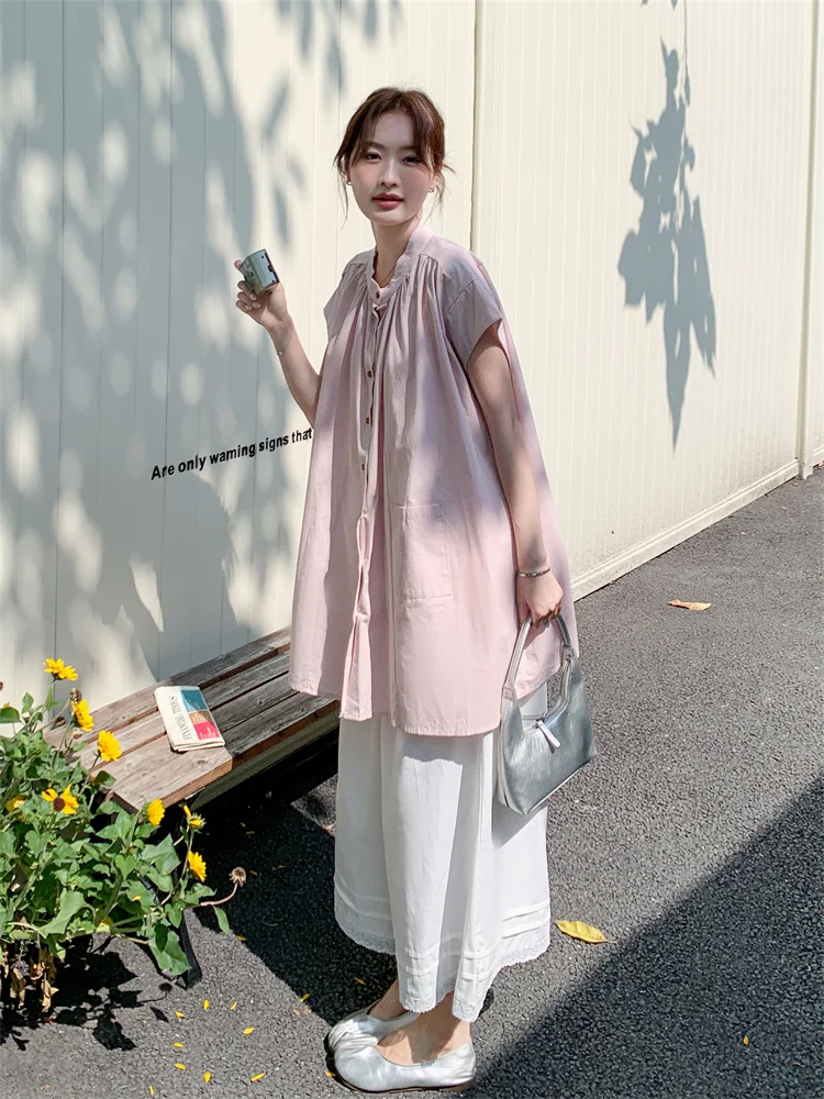 オーバーサイズ フレアスリーブ ベストとワイドパンツの春夏ファッション：ベストコーデ 夏 セットの実用性とシーン別適用