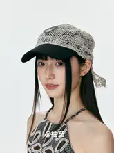 キャップ レディース バンダナ メッシュ 薄手 通気性 小顔効果 ストリート アウトドア 夏