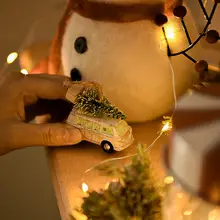 クリスマスミニ樹脂カーオーナメント【かわいい装飾品・ギフト用】