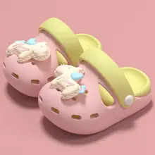 漫画ポニー子供用スリッパ女の子用 クロックス