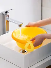 プラスチック製カートゥーンフルーツ洗面器【赤ちゃん・子供用・かわいいデザイン】