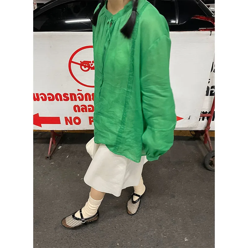 明るい色の服 おすすめ：夏用抗UV長袖シャツのグリーン選定ガイド