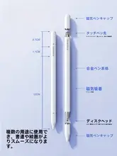 Apple Pencil対応 磁気吸着式 タッチペン【iPad・MatePad用・高精度・スムーズな描写】