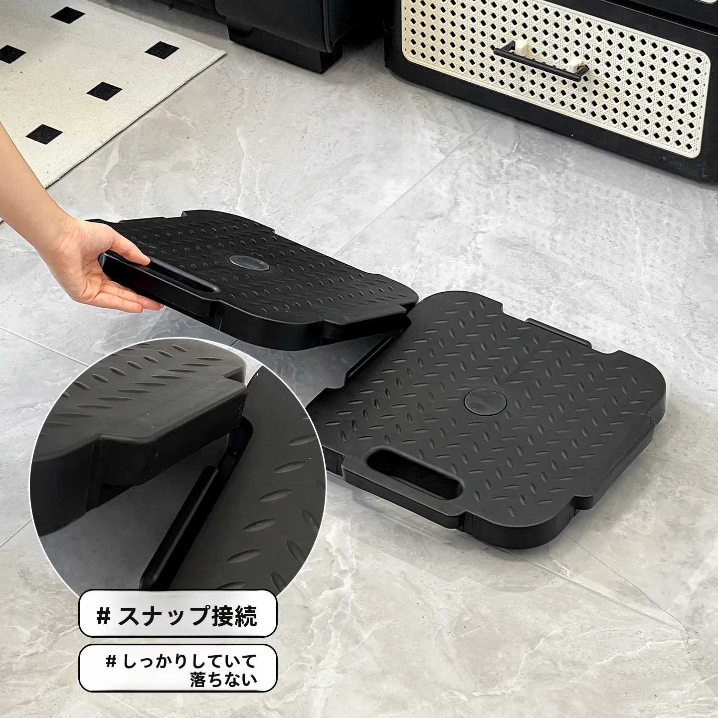 キャスター台車 ストッパー付き 軽量モデル：一人暮らし向け平板車の実用性と性能解析