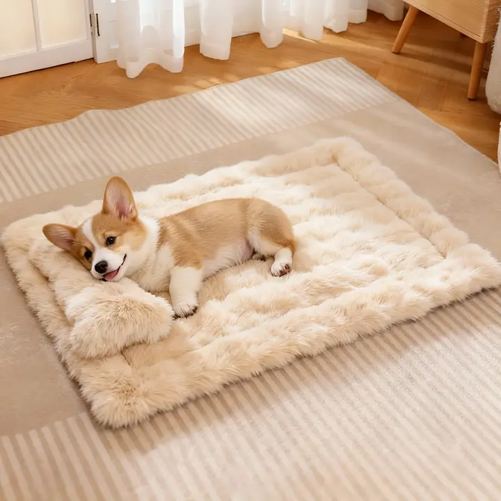 猫と犬用冬用極上の柔らかさペットマット【保温・毛布タイプ】（セットアップ対応）