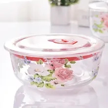 耐熱ガラス製フルーツサラダボウル【家庭用・厚手・スープ・麺用】
