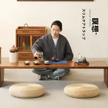 和風 抗菌草編み座布団【禅修用・居間用・畳対応】