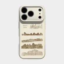 iPhoneケース 秋のノート柄 アメカジ ヴィンテージ 上品 インスタ映え アーティスティック 個性的