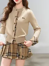 春用ニットとミニスカートのコーディネート【小柄向け・おしゃれなデザイン】（セットアップ対応）