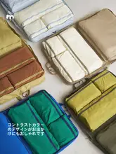 旅行バッグ 機内持ち込み 大容量 仕切り付き 手提げ 持ち運び便  利 スーツケース収納 衣類 トラベルオーガナイザー 出張