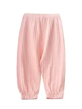 女児用メッシュ柄夏用蚊除けパンツ【軽量・カジュアル・ルーズフィット】（セットアップ対応）