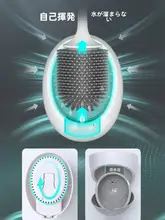 壁掛け式トイレブラシ【シリコン製・トイレ用・収納ラック付き】（セットアップ対応）