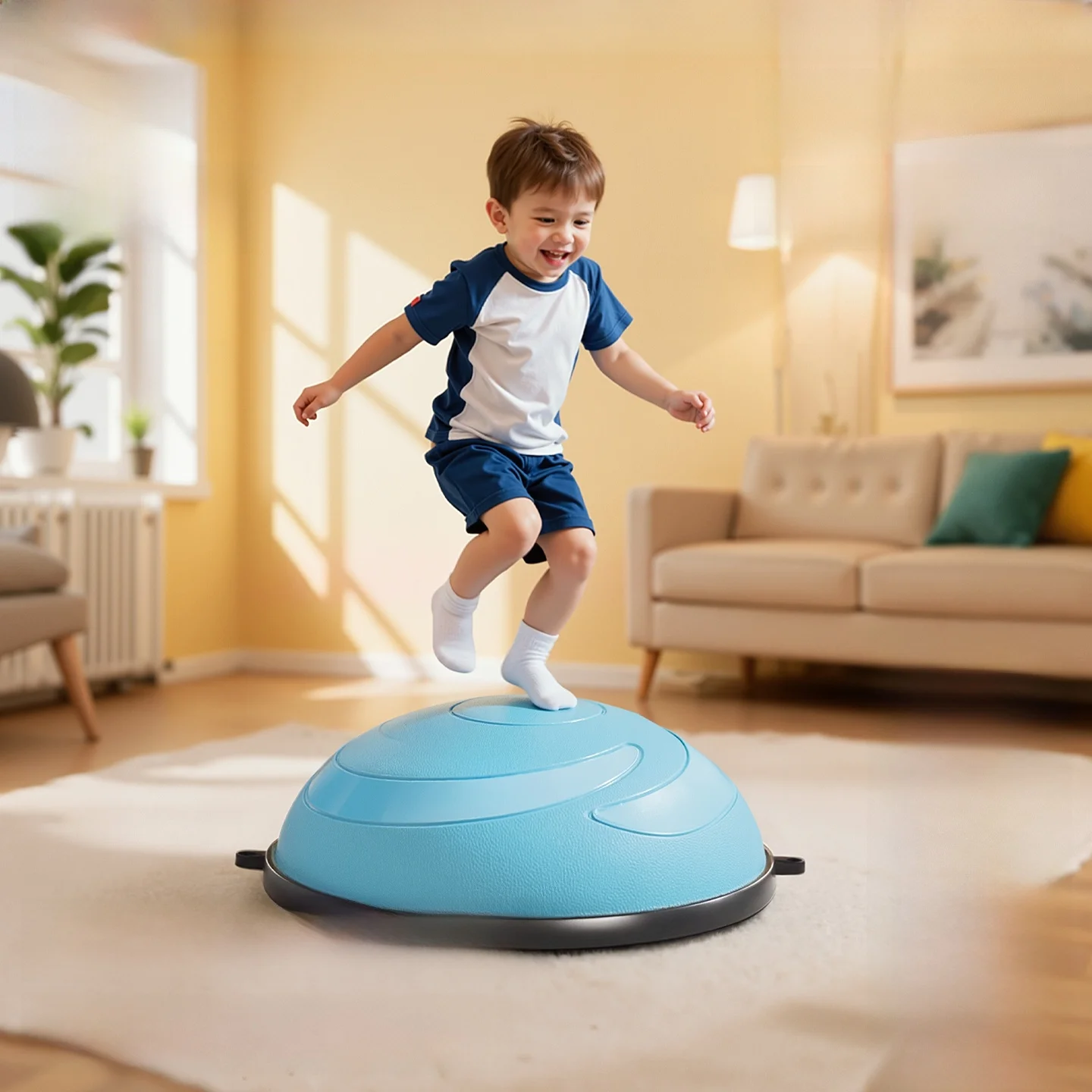 バランスクッションとは？半円型バランスボールの実用性と使用シーンを解説