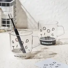 デザイン性豊かなプラスチック製うがいカップ【カートゥーン・シンプル・学生向け】