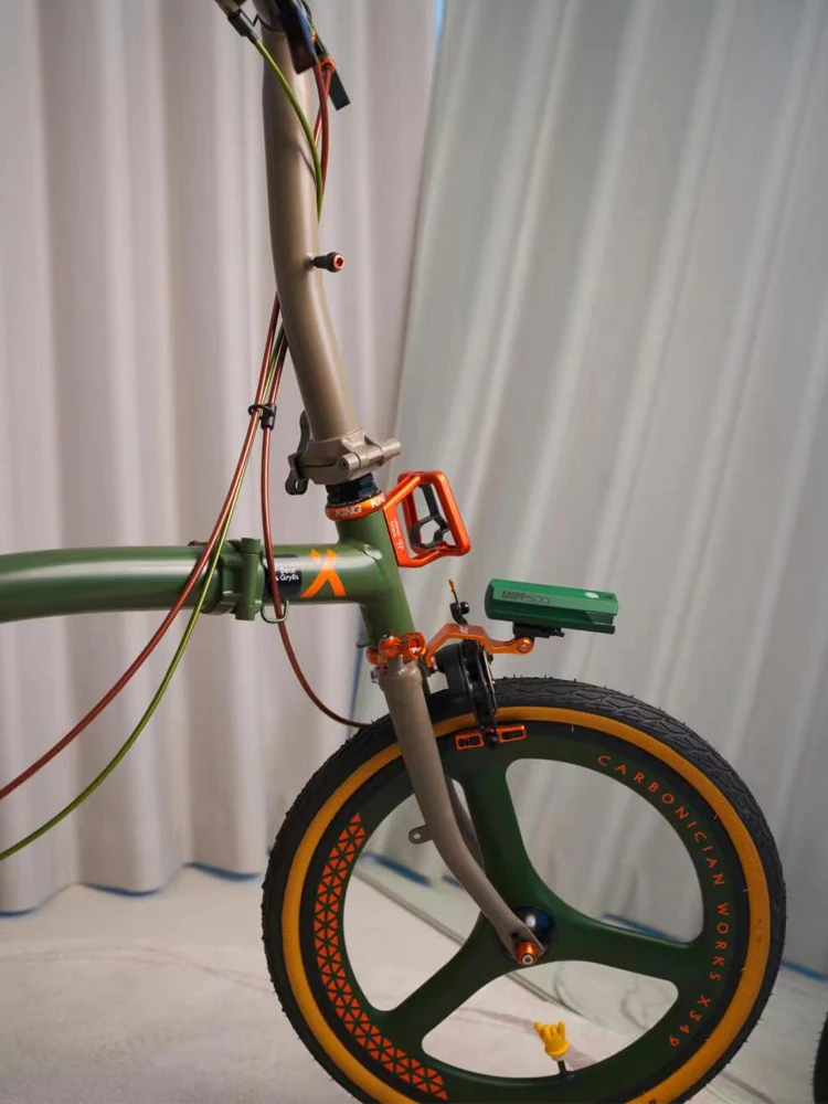 小型折りたたみ自転車用カーボンファイバーホイール：ベイエスタイル後輪の性能と実用性
