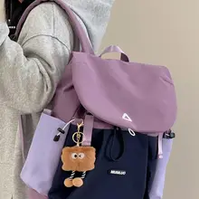 大容量の防水リュックサック【女性用・旅行・学生・軽量・コンピュータ収納】